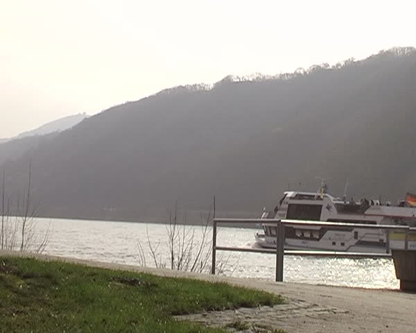 excursion ship on the river