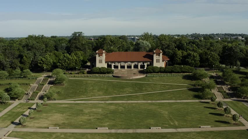 A scenic view of the St. Louis World