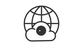 animated server management icon. Perfect for seo, web, website, search, digital, online, computer, animation, animated, technology, internet, interface, browse, optimization, www, browser, connection - Powered by Shutterstock - Get 15% off with code: PIKWIZARD15