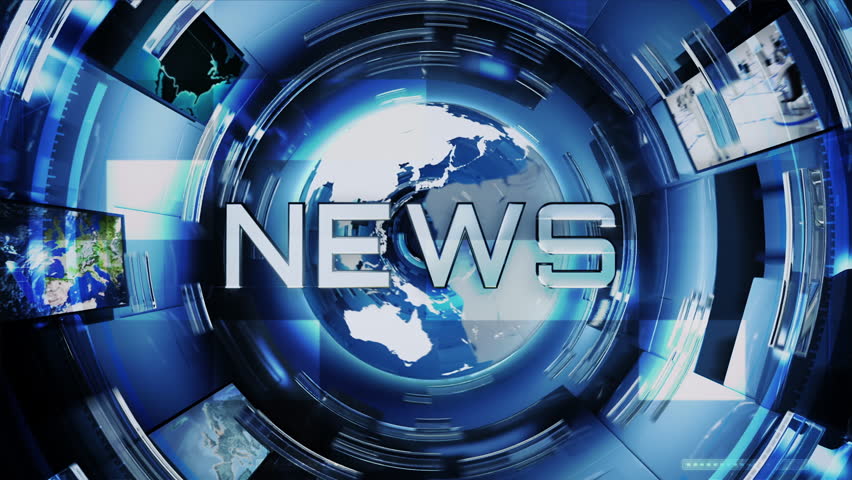 Earth Rotating Digital World Breaking News Intro. Studio Background For News Report And News On World Live Report. All Videos Included In My Portfolio.