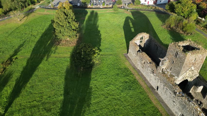4k drone footage of St Mary