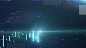 Growth up stock markets blue chart animation. Success, rising business and financial graph, economy data diagram and money investment analysis - Powered by Shutterstock - Get 15% off with code: PIKWIZARD15