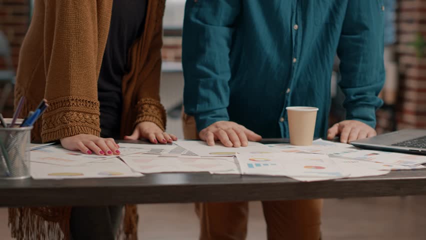 Close Up of Rate Charts and Papers With Detailed Analysis Information, Highlighting Financial Trends, Data Analysis, and Business Insights for Strategic Decision Making and Investment Planning