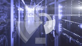 Animation of digital data processing over computer servers. Global connections, computing and data processing concept digitally generated video. - Powered by Shutterstock - Get 15% off with code: PIKWIZARD15