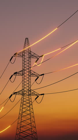 High Voltage Power Lines for the Delivery of Energy