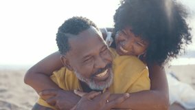 Cinematic video of an happy latin senior couple spending time at the beach. Concept  about seniority and lifestyle - Powered by Shutterstock - Get 15% off with code: PIKWIZARD15