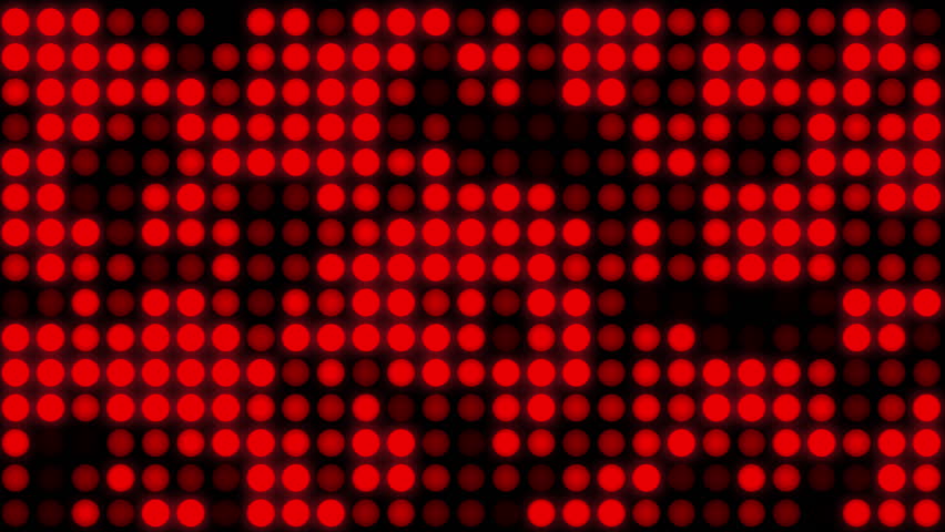 LED lights shining on grid of red dots on black background, ideal for technology, futuristic, or night themed designs. sstkBackgrounds.