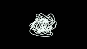Abstract retro hand-drawn monochromatic video animation loop with scribble overlays on black background - Powered by Shutterstock - Get 15% off with code: PIKWIZARD15
