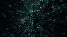 4k Green Particles Explosion. Motion Background. Glitters particle. Isolated on black. Animated Overlay. Holiday theme. Christmas 2025 - Powered by Shutterstock - Get 15% off with code: PIKWIZARD15