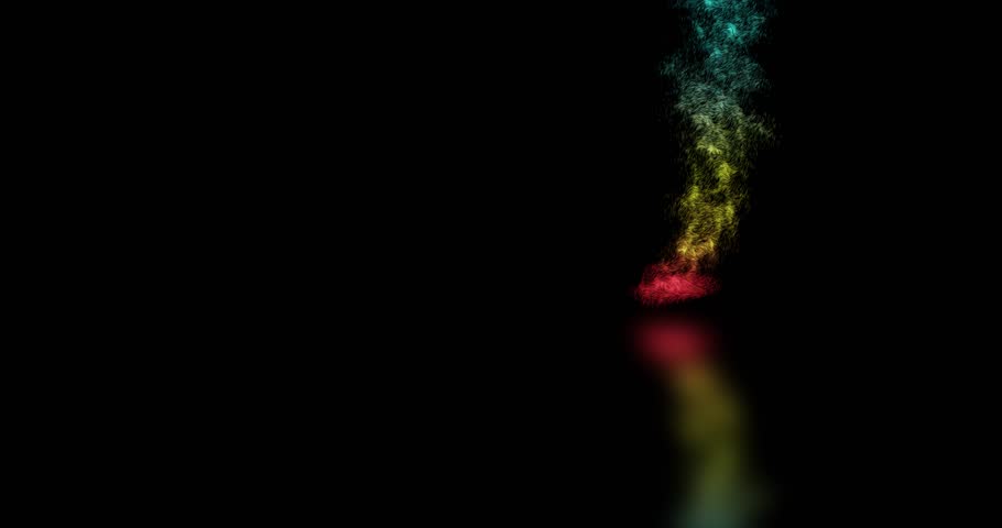 Shinny Particular Magic Flying Particles Motion