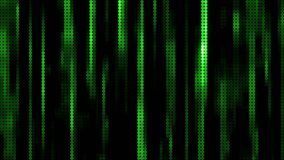 4K seamless Matrix Green LED wall background. Abstract Colorful Technology Grid Particle Loop. Colorful digital pattern. Blinking Panel with the LED bulb flicker motion. - Powered by Shutterstock - Get 15% off with code: PIKWIZARD15