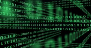 Animation of qr code and binary coding digital data processing. Global connections, computing and data processing concept digitally generated video. - Powered by Shutterstock - Get 15% off with code: PIKWIZARD15