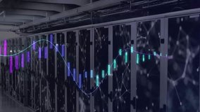 Animation of digital data processing over computer servers. Global connections, computing and data processing concept digitally generated video. - Powered by Shutterstock - Get 15% off with code: PIKWIZARD15