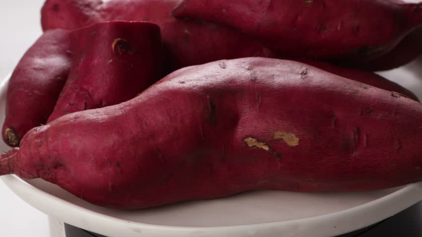 fresh sweet potatoes harvest rotation food