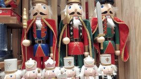 Various colorful wooden nutcracker figure - Powered by Shutterstock - Get 15% off with code: PIKWIZARD15