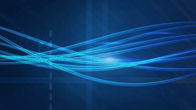 Animation of light trails over shapes on black background. Global technology, computing and digital interface concept digitally generated video. - Powered by Shutterstock - Get 15% off with code: PIKWIZARD15