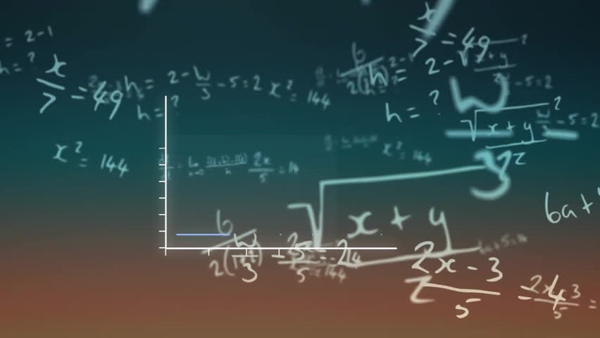 Animation of mathematical formulae and data processing over dark background. Global finance, business, connections, computing and data processing concept digitally generated video. - Powered by Shutterstock - Get 15% off with code: PIKWIZARD15