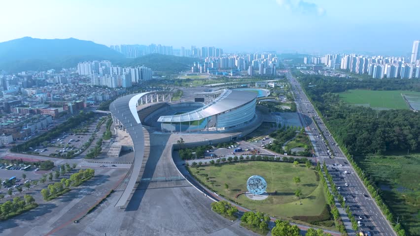 Incheon Asiad Main Stadium, Korea, South Korea, Republic of Korea, stadium
