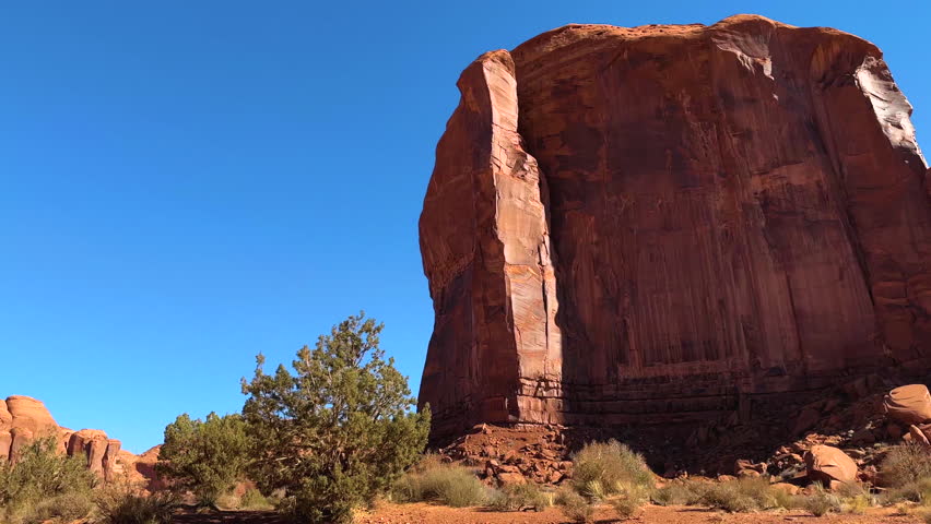 Wild West scenic drive Monument Valley Navajo Tribal Park Landscape Sandstone Buttes Arizona USA travel tourism