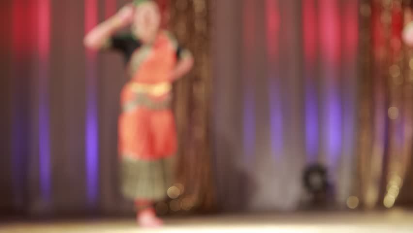 Texture blur and defocus, background for design. Сoncert show indian belly dance.