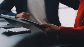 Businesswoman or Accountant Focusing on Financial Investment Calculations, Analyzing Business Growth and Marketing Data, Reviewing Financial Documents for Strategic Economic Planning and Successful - Powered by Shutterstock - Get 15% off with code: PIKWIZARD15