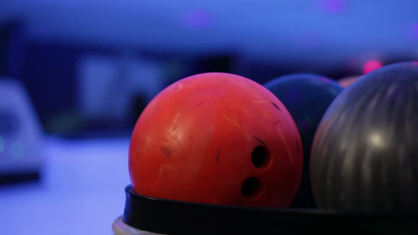 Bowling balls at lanes