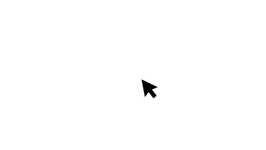Computer mouse click pointer cursor arrow animation. Mouse cursor arrow. Cursor icon. Motion graphic. 4K animation