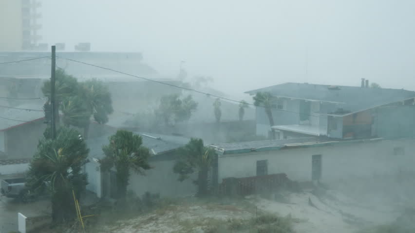 Category 5 Hurricane Strikes the Coast of Florida - Micheal 2018