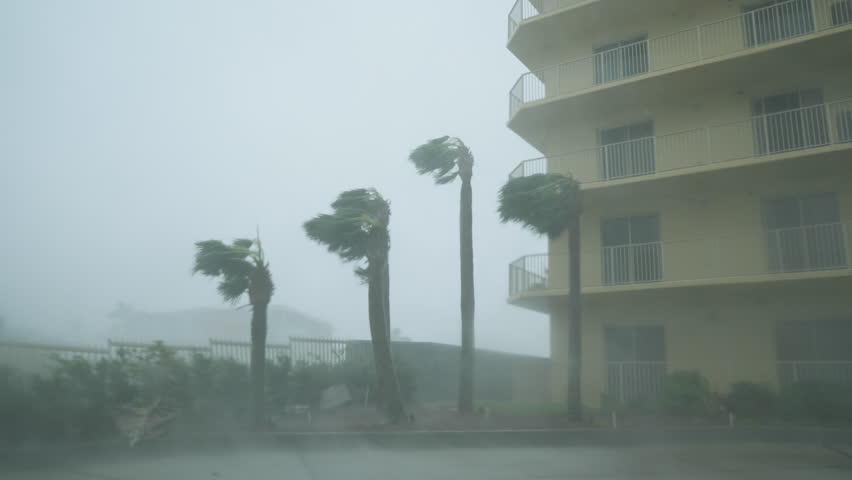 Category 5 Hurricane Strikes the Coast of Florida - Micheal 2018