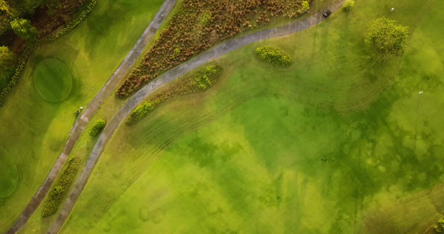 Golf course. Bali Island. Landscape, weekend
