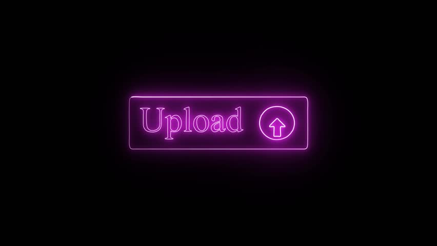 Upload icon upload process animation.