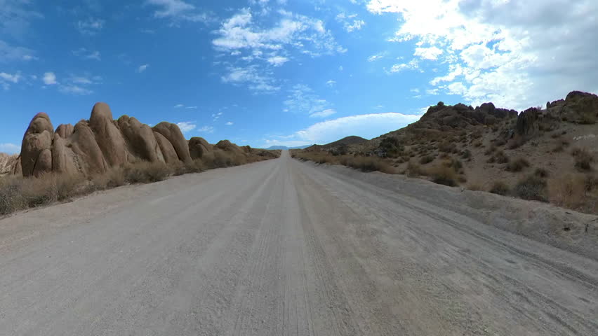 California Desert Off Road Driving Front 19 Alabama Hills E Sierra California USA