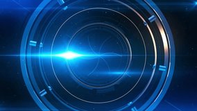 3D render. Abstract Science Fiction futuristic spacecraft airlock door opening scene with blue neon lights, Technology sci-fi. Computer animation. Modern background. motion design. Loopable. LED.4K - Powered by Shutterstock - Get 15% off with code: PIKWIZARD15