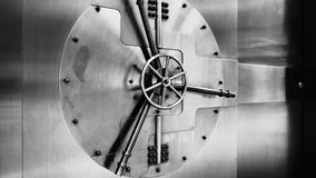Close up of vault door - Powered by Shutterstock - Get 15% off with code: PIKWIZARD15