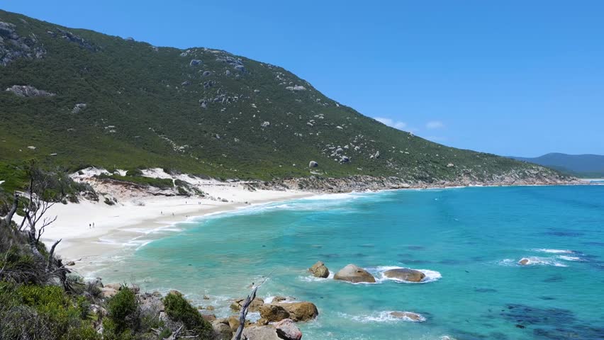 Beautiful beach in Wilsons Promontory, Victoria, Australia