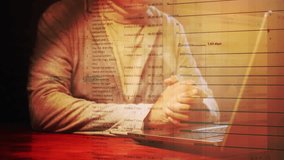 Animated model of a startup calendar plan and motion graphics against the background of a Businessman working on a laptop. Concept of making money. Cg - Powered by Shutterstock - Get 15% off with code: PIKWIZARD15