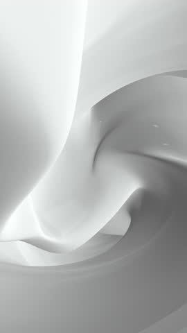 An Elegant Abstract Composition Created in Soft and Charming White Tones Appears Here