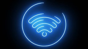 App and Universal Icon animation with neon affect - Powered by Shutterstock - Get 15% off with code: PIKWIZARD15