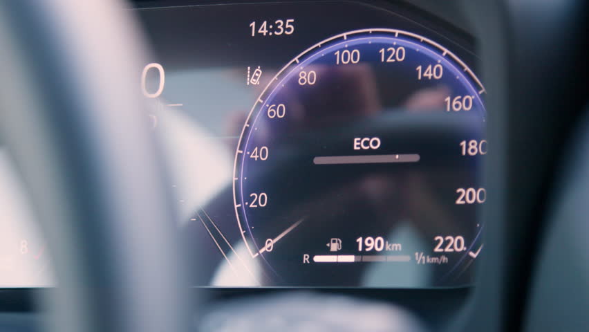 Close-up of a modern car