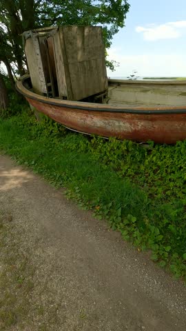 Nice looking boat at Estonia