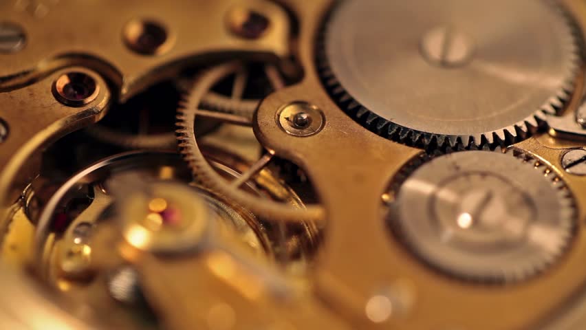 Watch gears close up | Shutterstock HD Video #3619169