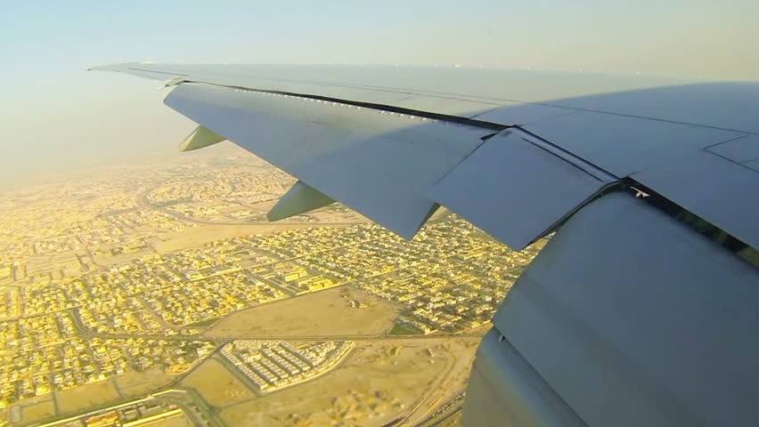 Aerial flyover South Africa Cape Doha city 