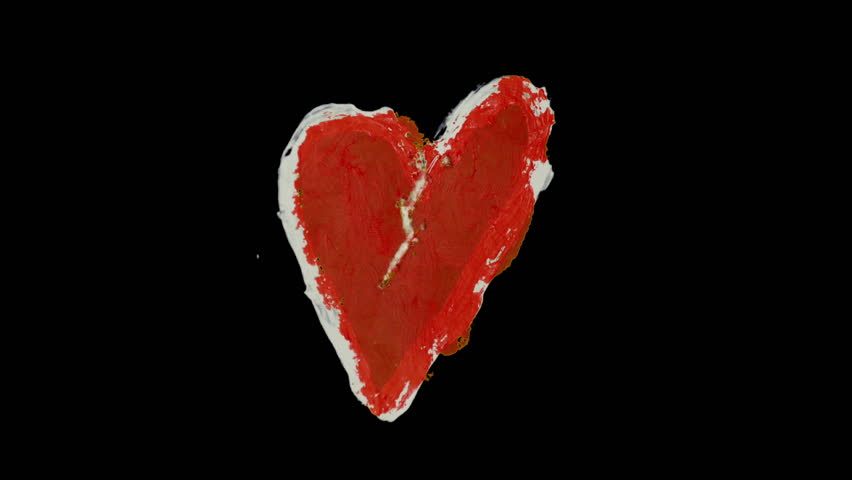 Heart Scribble Effect, Elemental Scribble animation effect, wiggling lines, paint, Drawing cartoon effect, doodle, Heart cartoon effect
