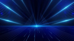 Beautiful luxury glow blue neon line sparkling particles layer glittering. light flare stardust galaxy floor. dark blue background for Oscar award ceremony event,motion design,Loopable,LED,4K - Powered by Shutterstock - Get 15% off with code: PIKWIZARD15