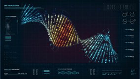 Medical software interface deals with the genetic evolution research. Research system interface examines the evolution of the genetic code. Research technology interface studies the dna evolution. - Powered by Shutterstock - Get 15% off with code: PIKWIZARD15