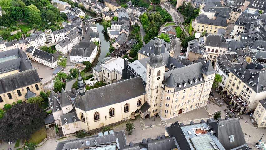 Drone view of Saint Michael
