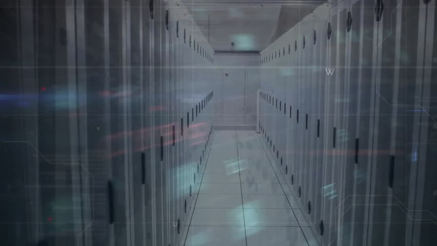 Animation of virus warning text and digital data processing over computer servers. Global cyber security, connections, computing and data processing concept digitally generated video. - Powered by Shutterstock - Get 15% off with code: PIKWIZARD15