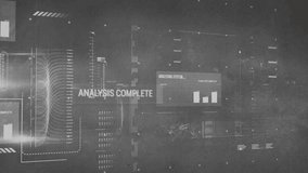 Animation of financial data processing over grey background. Global finance, business, connections, computing and data processing concept digitally generated video. - Powered by Shutterstock - Get 15% off with code: PIKWIZARD15