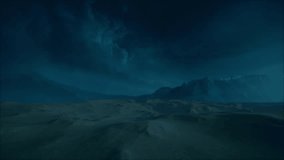 3D. Mars. Landscape in the night - Powered by Shutterstock - Get 15% off with code: PIKWIZARD15