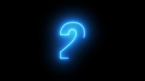 Ten to zero countdown light blue glow neon animation running animated numbers 10-0, neon light numbers from 10 to 0, countdown animation on Transparent background. - Powered by Shutterstock - Get 15% off with code: PIKWIZARD15